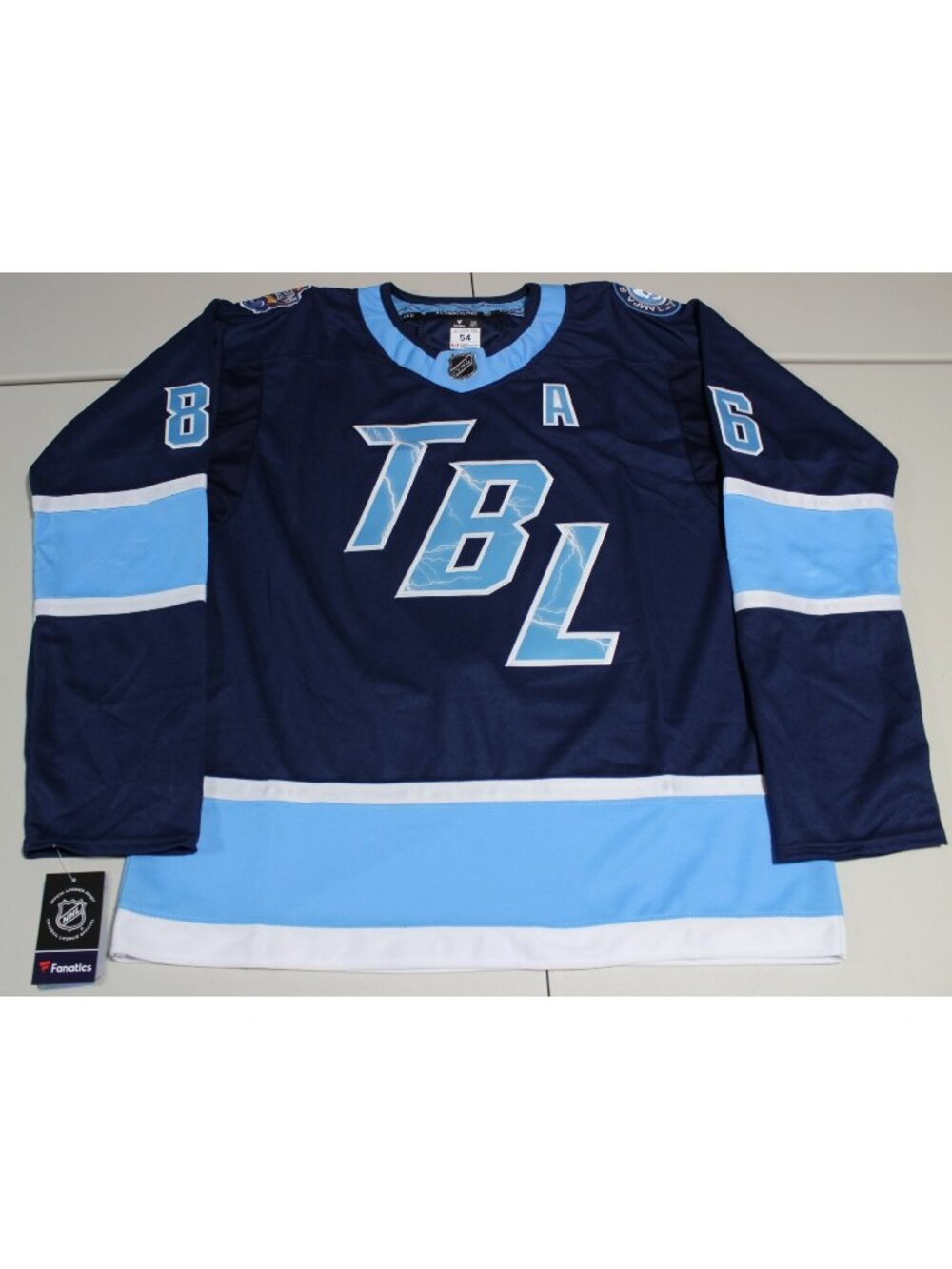 Tampa Bay Lightning 2026 Stadium Series Nikita Kucherov #86 Jersey 52 Large NWT